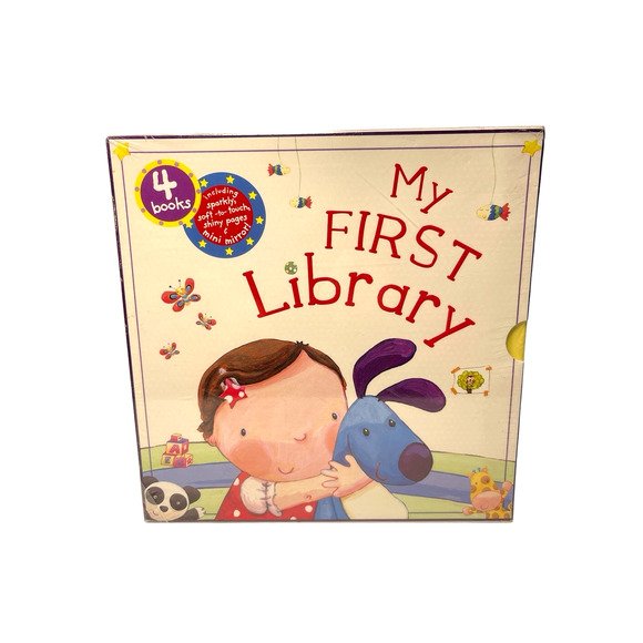 My First Library 4 Children's Books By Parragon Books NEW/SEALED Boxed Set HC - Picture 1 of 5